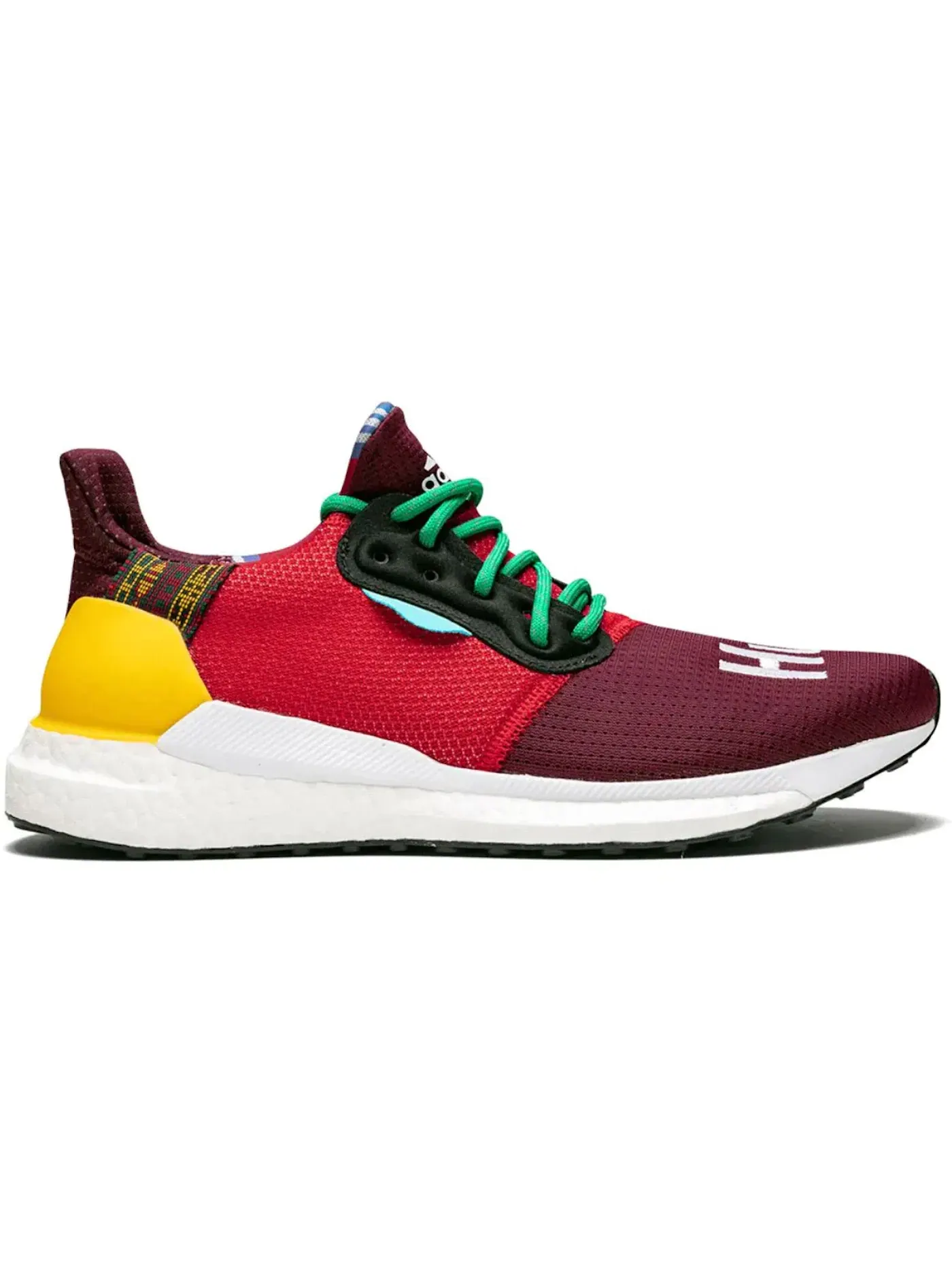 Мужские кроссовки Lifestyle Adidas Solar HU Glide — изображение 1 из 1, красный/золотистый