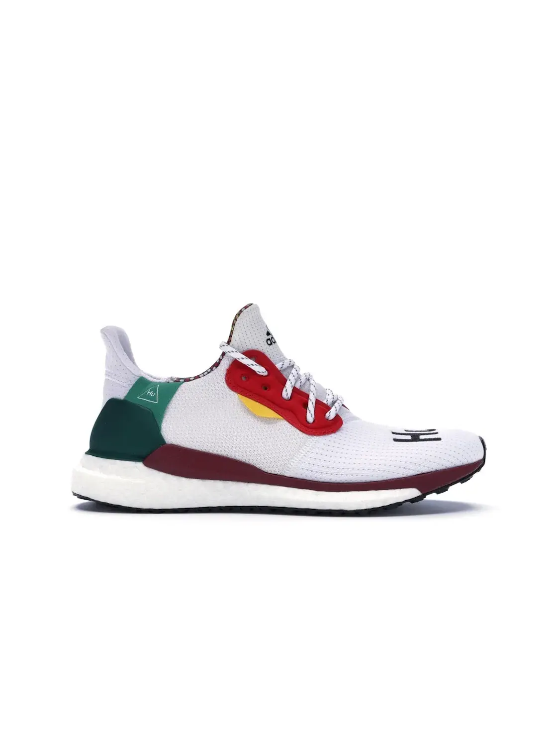 Женские кроссовки Lifestyle Adidas Solar Hu Glide — изображение 1 из 4, белый/красный/желтый