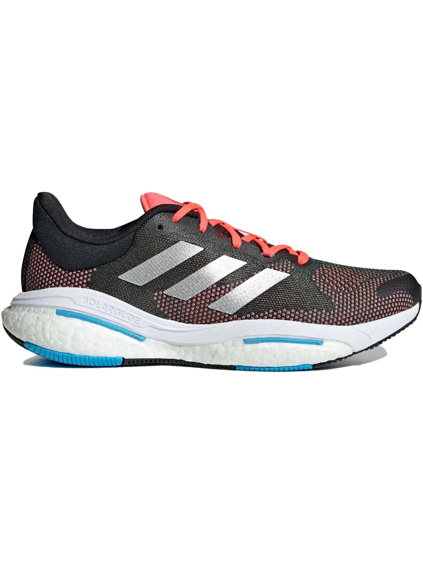 Мужские кроссовки для бега Adidas Solarglide 5 — изображение 1 из 1, серебристый