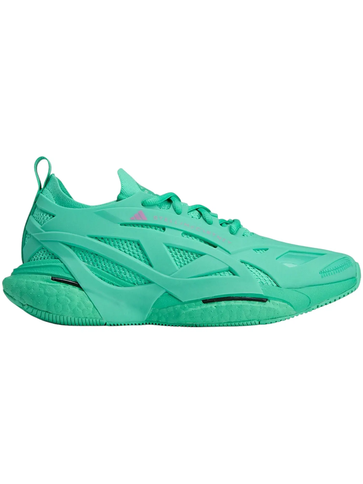 Женские кроссовки для бега Solarglide Adidas — изображение 1 из 1, яркий зеленый//черный