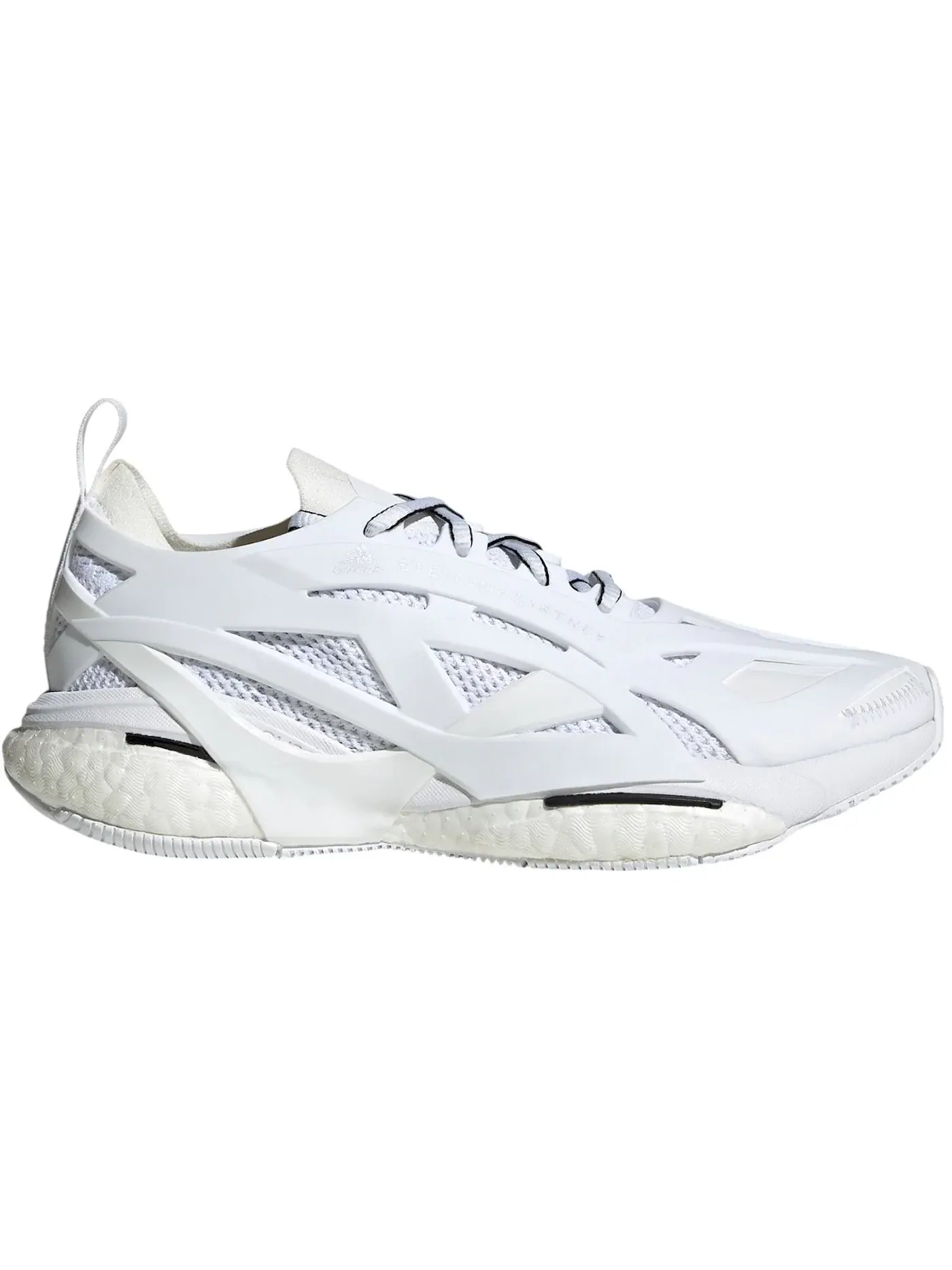 Женские кроссовки для бега Solarglide Adidas — изображение 1 из 1, белый/оранжевый/белый