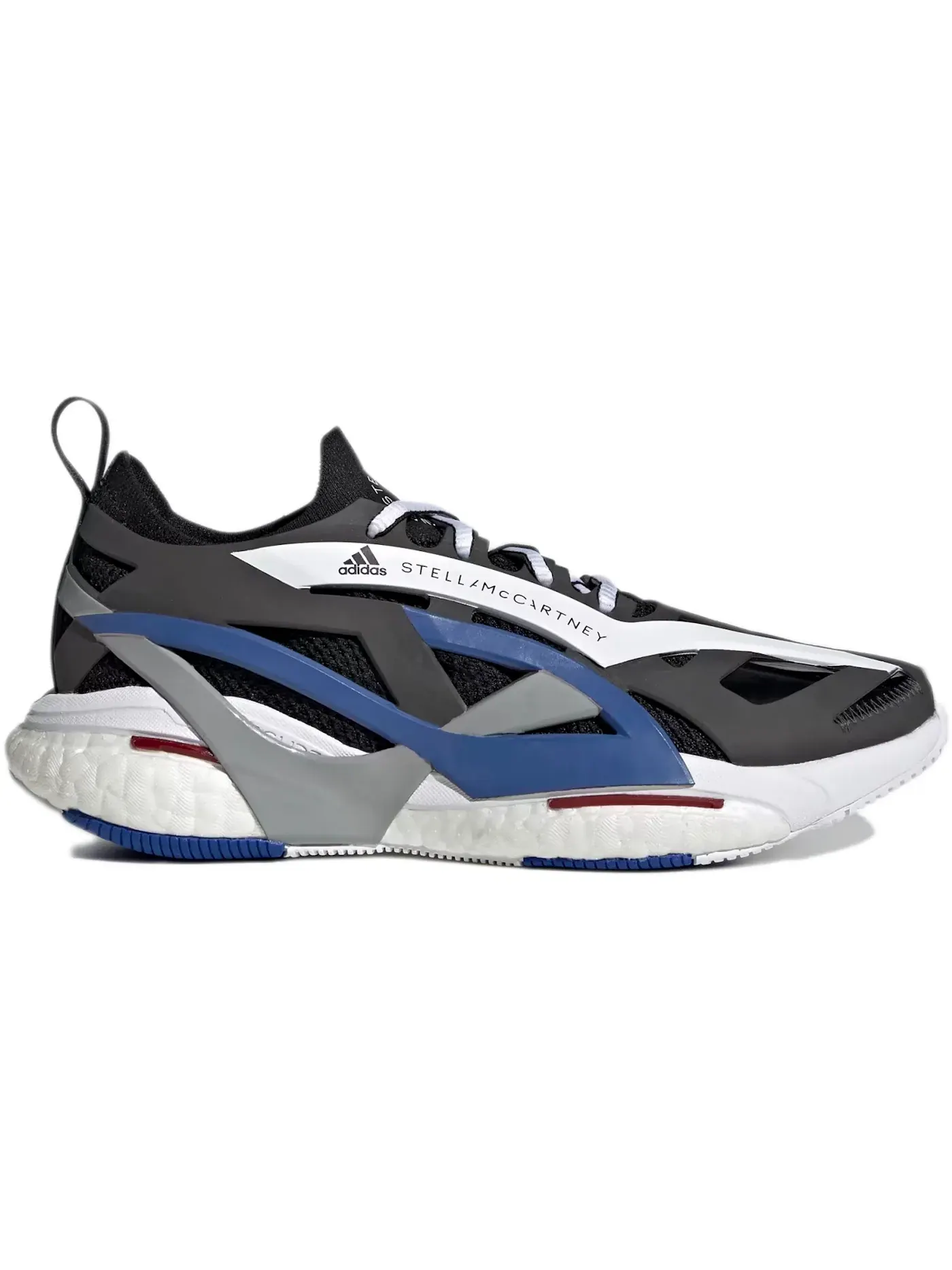 Женские кроссовки для бега Solarglide Adidas — изображение 1 из 1, черный/синий/белый