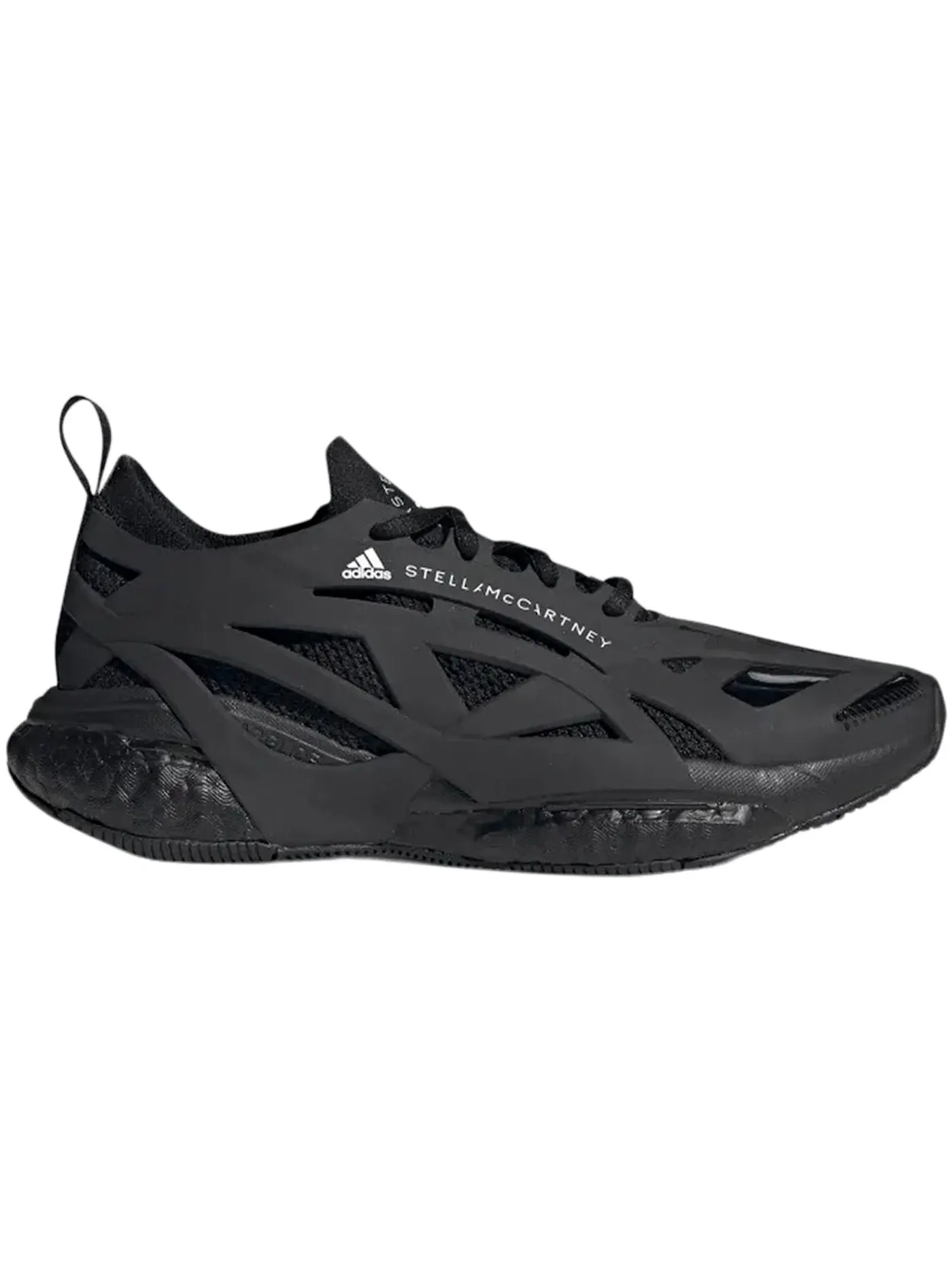 Женские кроссовки для бега Adidas Solarglide Stella McCartney — изображение 1 из 1, черный черный черный