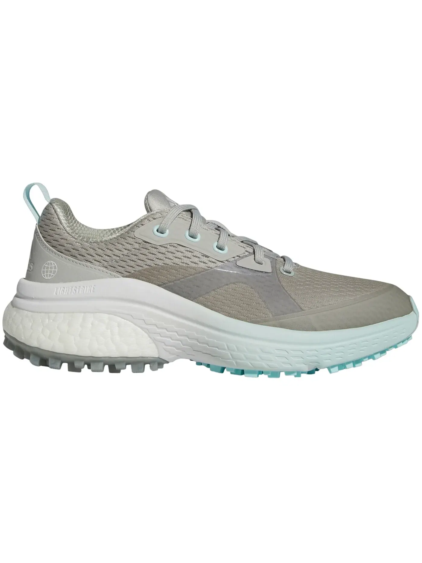 Женские кроссовки для гольфа с бесшипной подошвой Adidas Solarmotion Spikeless — изображение 1 из 1, серый белый синий