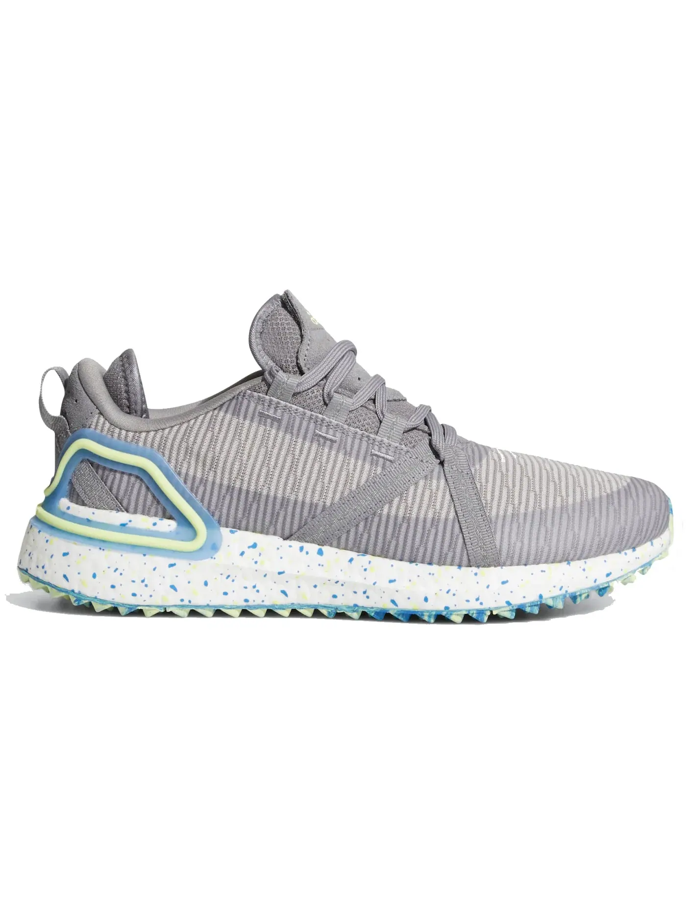Кроссовки спортивные Solarthon Primegreen Adidas — изображение 1 из 1, серый/желтый/серый
