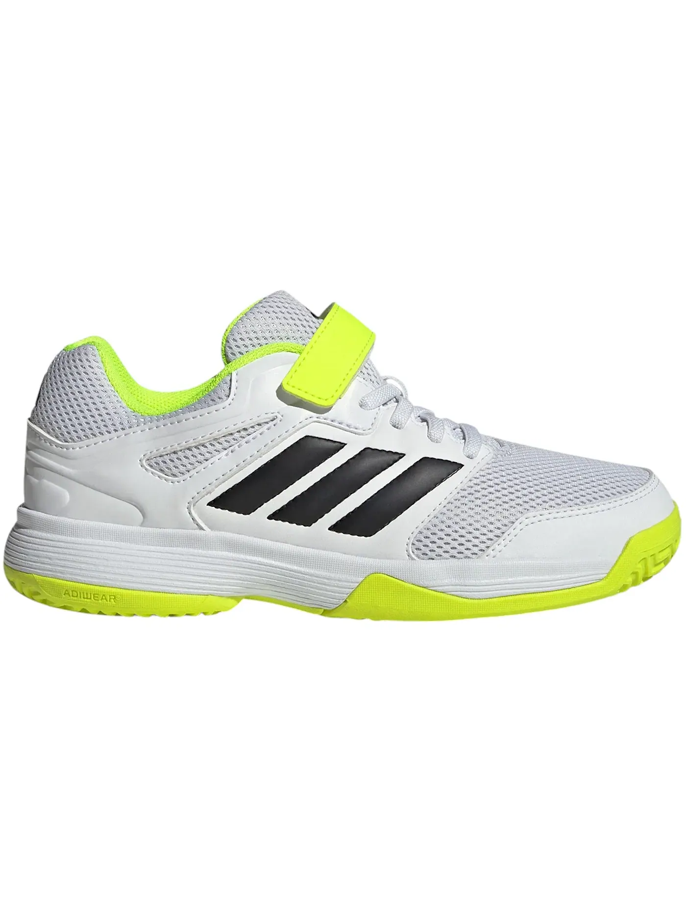 Детские кроссовки для игры в зале Speedcourt Indoor Adidas — изображение 1 из 1, белый черный