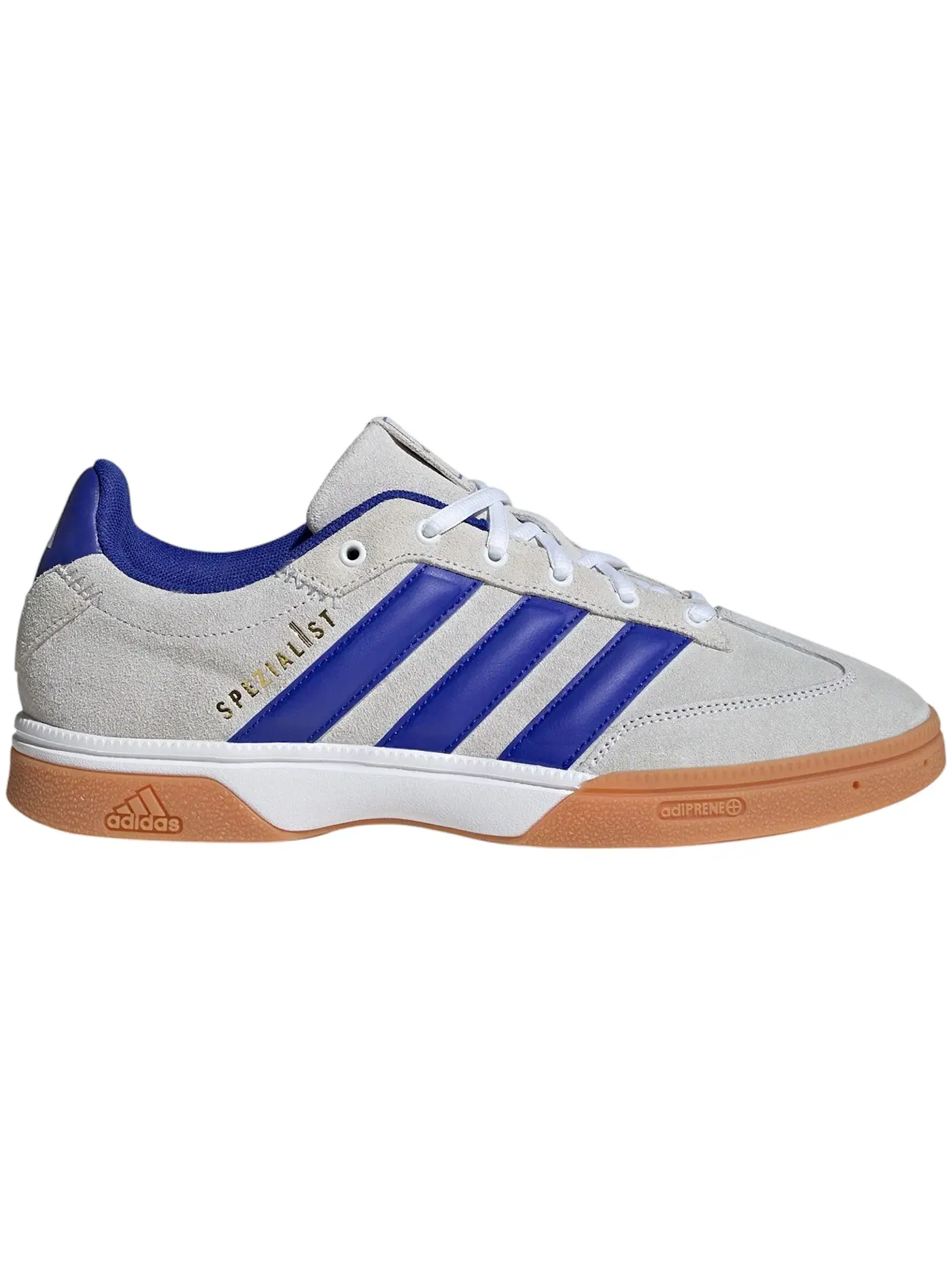 Мужские кроссовки для зала Adidas Spezialist Indoor — изображение 1 из 1, белый/синий/серый