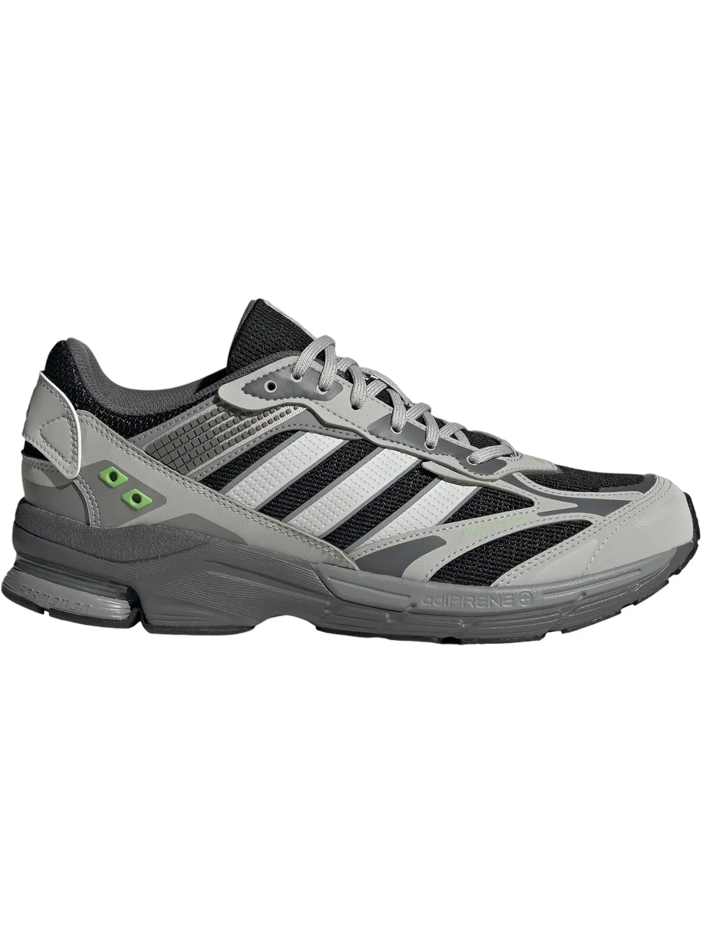 Мужские кроссовки повседневные Adidas Spiritain 2000 — изображение 1 из 1, черный/серый/серый