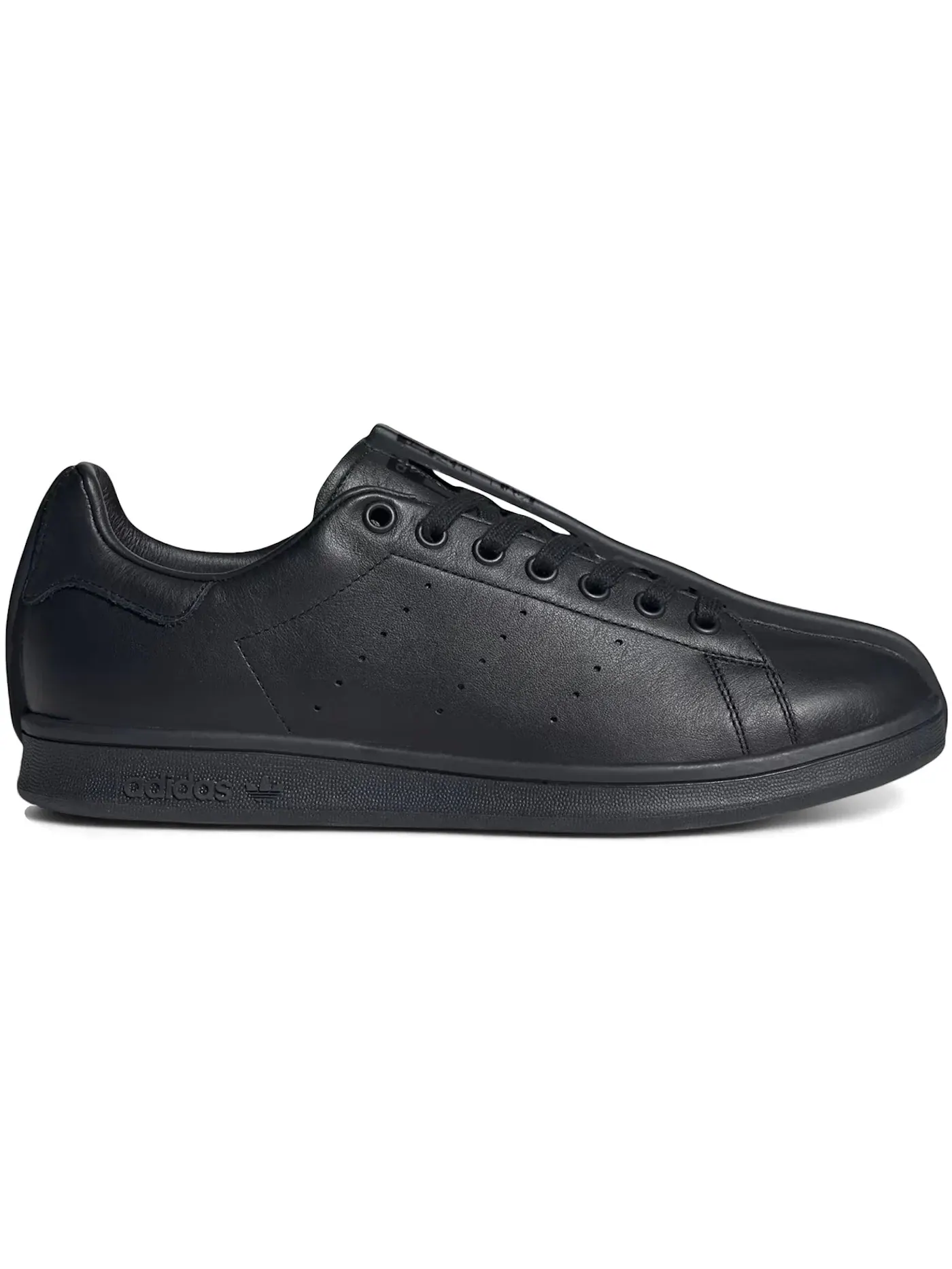 Мужские кроссовки с разрезом Adidas Split Stan Smith — изображение 1 из 1, черный/черный