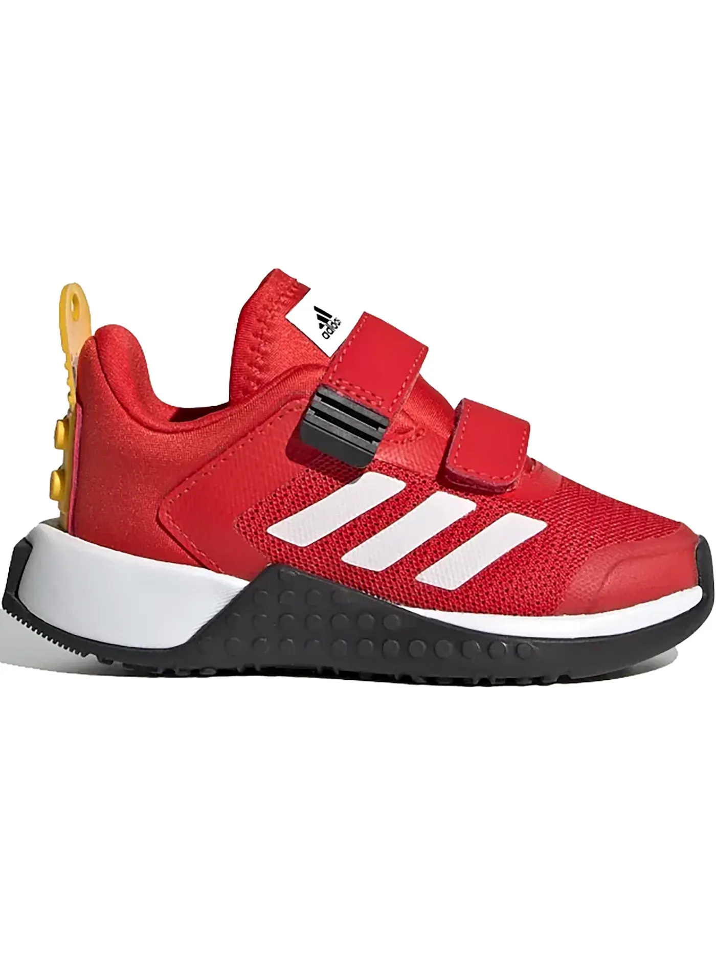 Детские кроссовки с принтом LEGO Adidas Sport Shoe Adidas — изображение 1 из 1, красный/белый/желтый