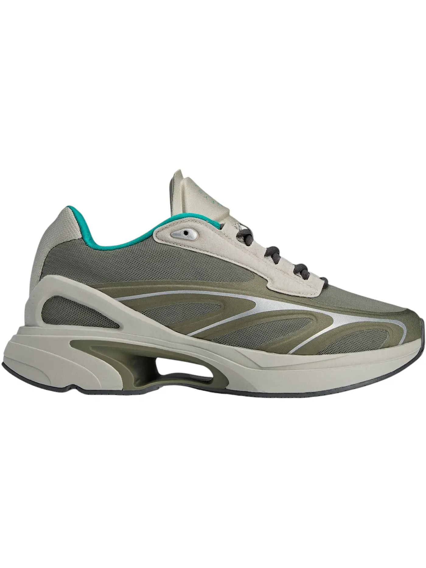 Мужские кроссовки Lifestyle Adidas Sportswear 2000 By Stella McCartney — изображение 1 из 1, зеленый/серый/зеленый