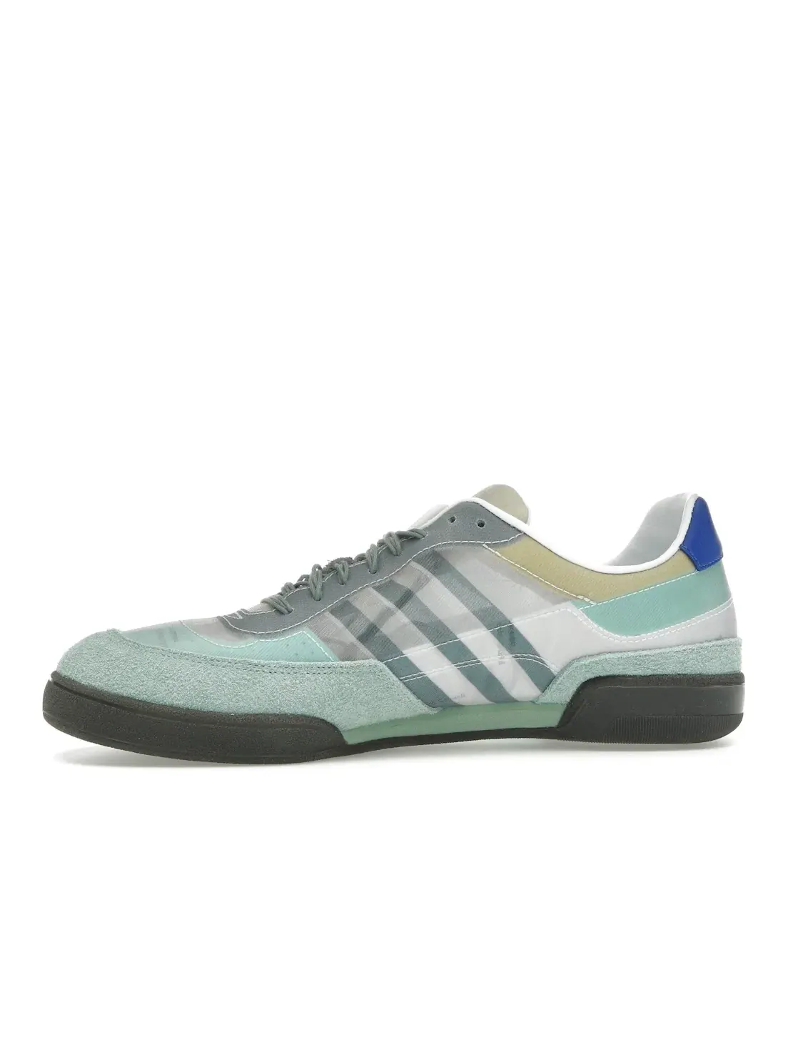 Мужские кроссовки с принтом Adidas Squash Polta AKH — изображение 3 из 4, зеленый/серый/белый