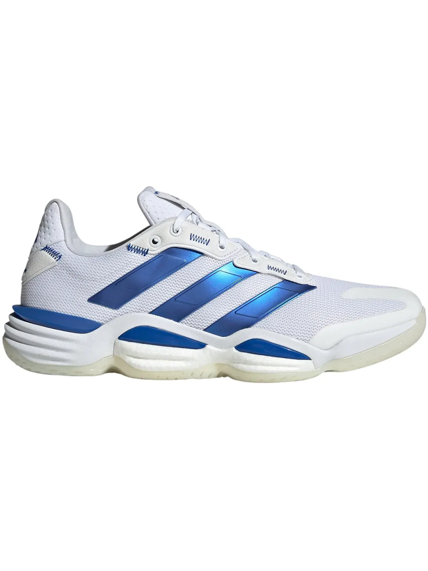 Мужские кроссовки для зала Adidas Stabil 16 Indoor — изображение 1 из 1, белый/синий/синий