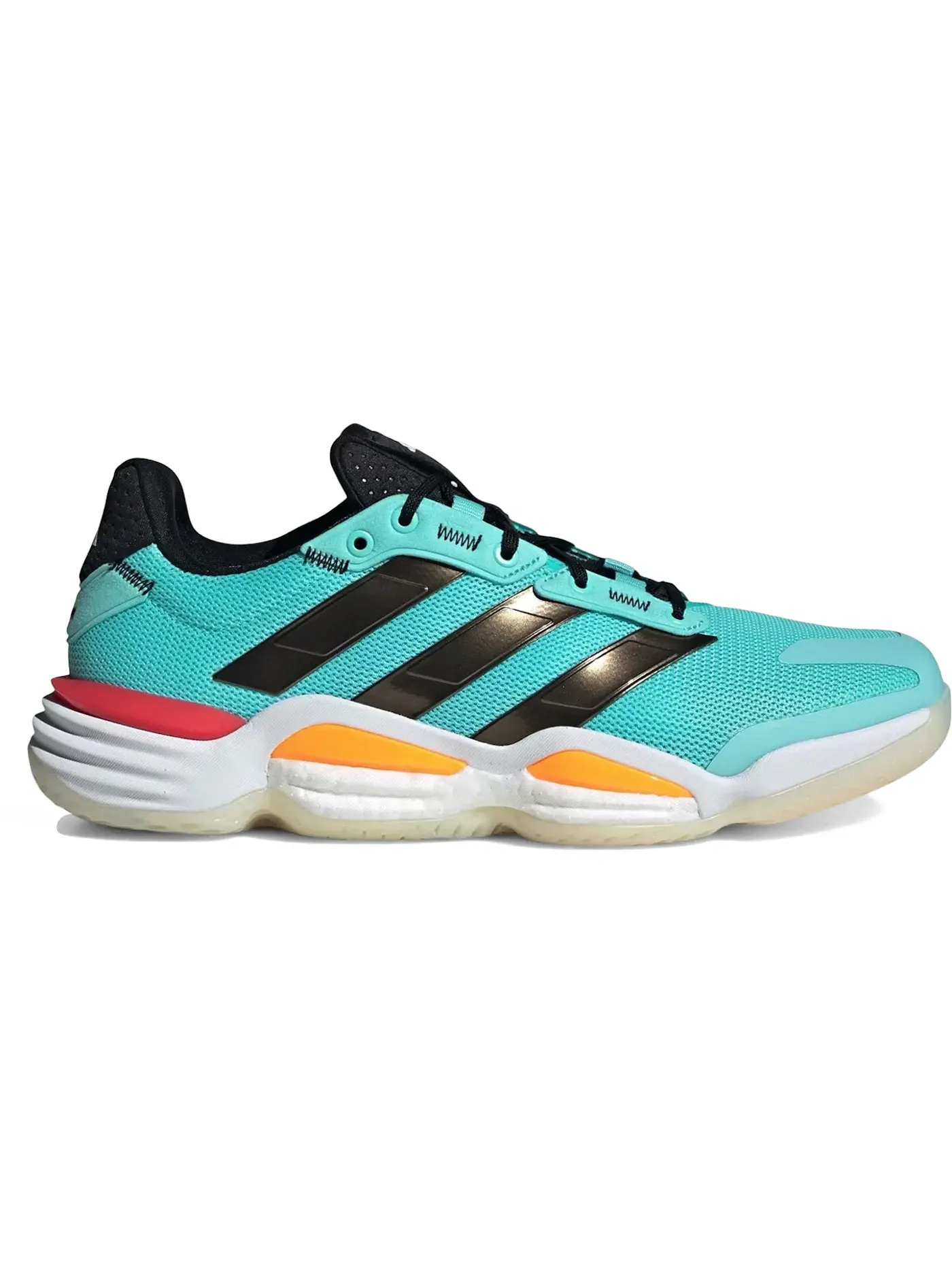 Мужские кроссовки для зала Stabil 16 Adidas — изображение 1 из 1, голубой черный красный