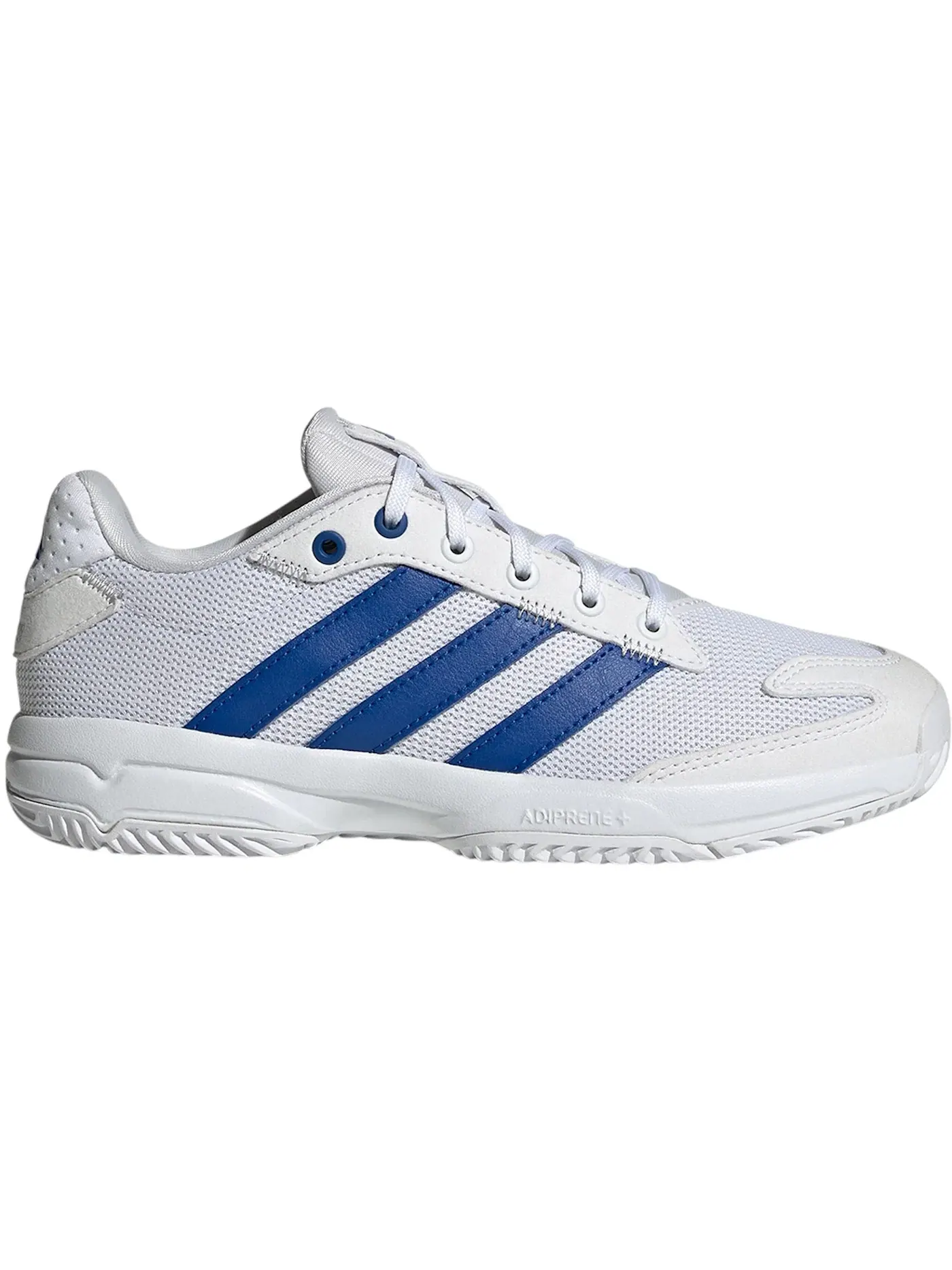 Детские кроссовки для активного спорта Adidas Stabil Indoor — изображение 1 из 1, белый синий серый
