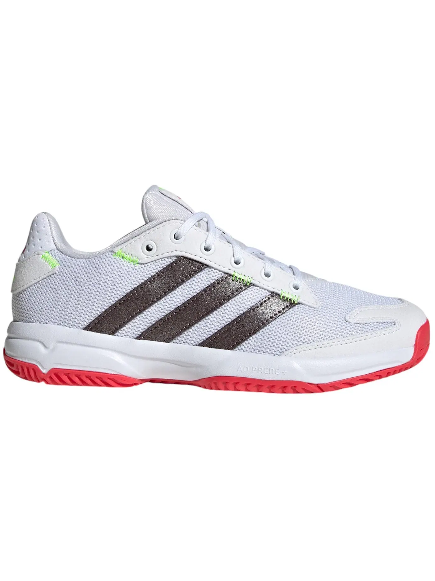 Детские кроссовки для индор-спорта Adidas Stabil Junior Indoor — изображение 1 из 1, белый красный
