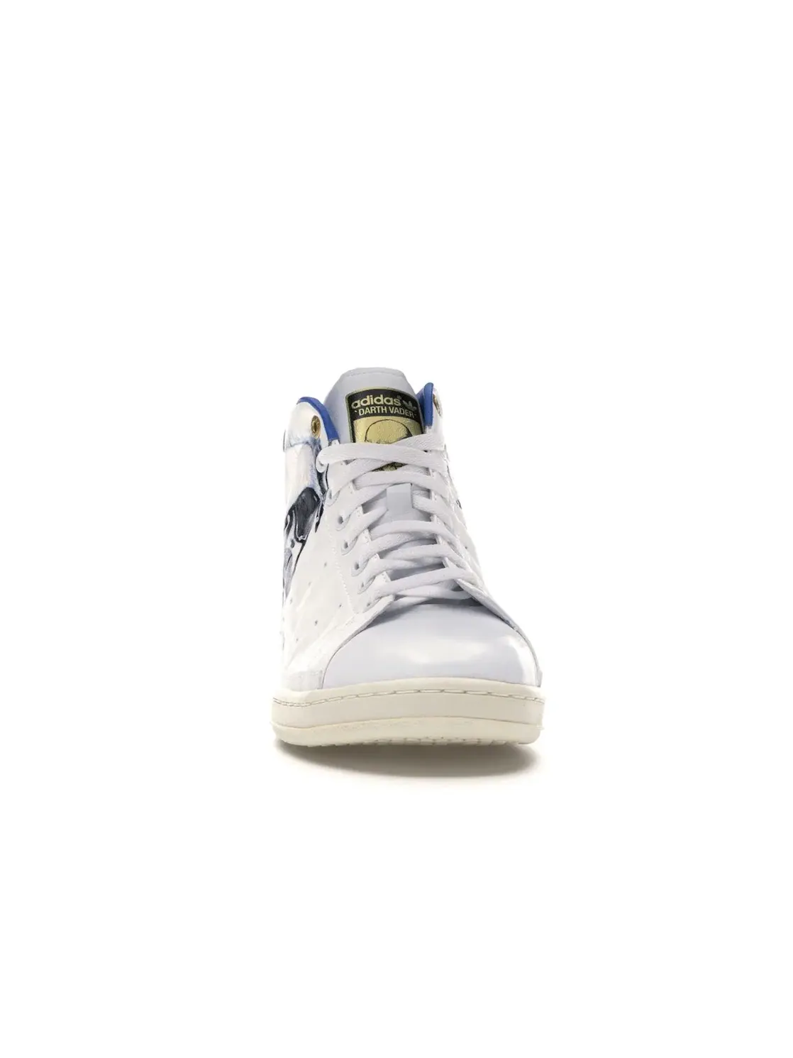 Мужские кроссовки с принтом Adidas Stan Smith 80s Mid Darth Vader — изображение 2 из 4, белый/черный