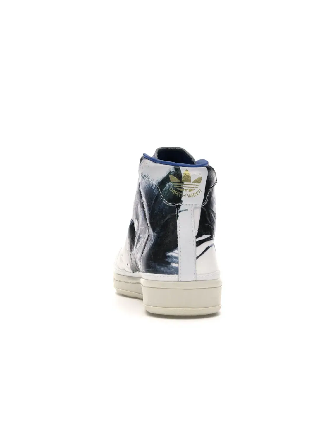 Мужские кроссовки с принтом Adidas Stan Smith 80s Mid Darth Vader — изображение 4 из 4, белый/черный
