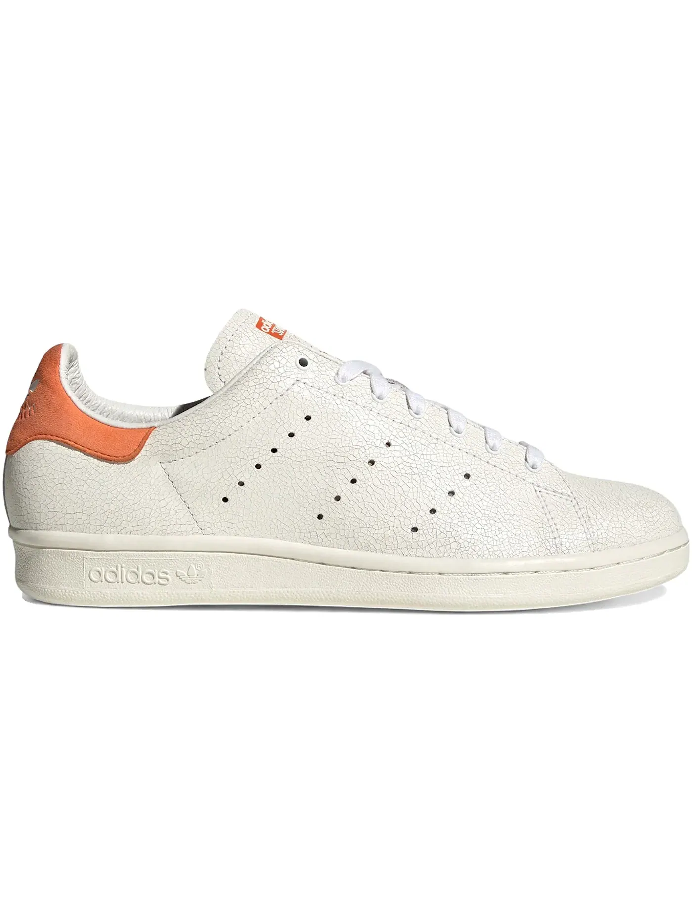 Мужские кроссовки Lifestyle с длинным язычком Adidas Stan Smith 80s — изображение 1 из 1, белый/оранжевый/белый
