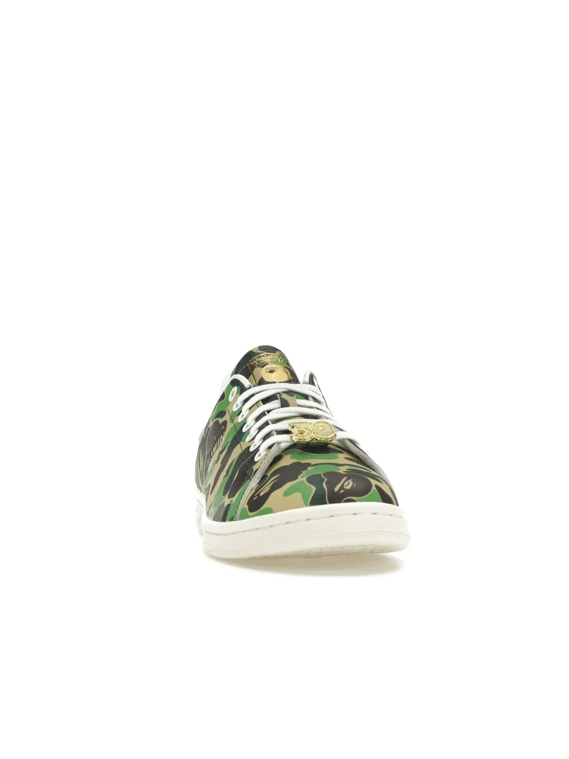 Мужские кроссовки с принтом камуфляж Stan Smith Adidas — изображение 2 из 4, белый/белый/белый