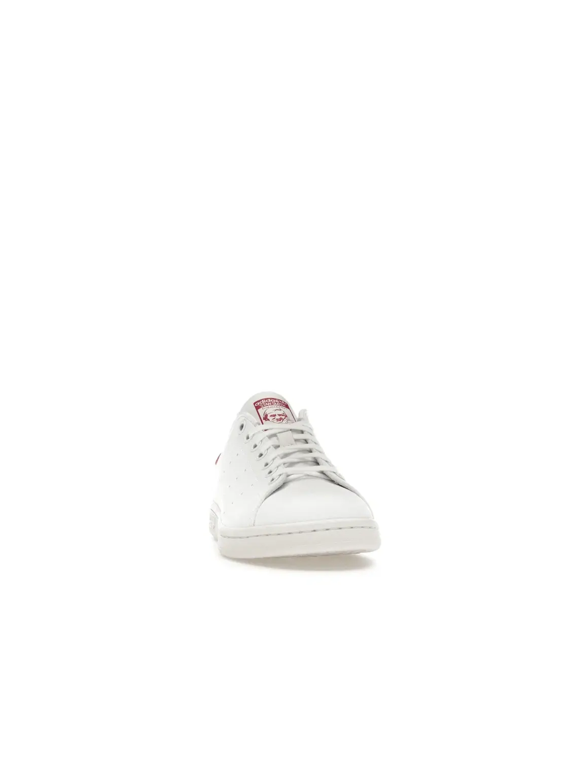 Детские кроссовки Lifestyle с перфорированным верхом Adidas Stan Smith — изображение 2 из 4, белый белый розовый