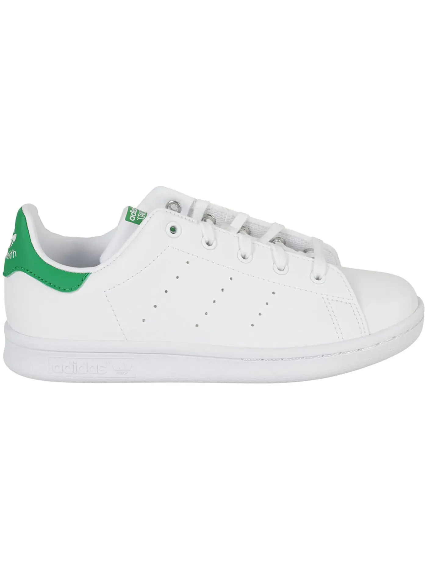 Детские кроссовки Lifestyle Adidas Stan Smith — изображение 1 из 1, белый белый зеленый