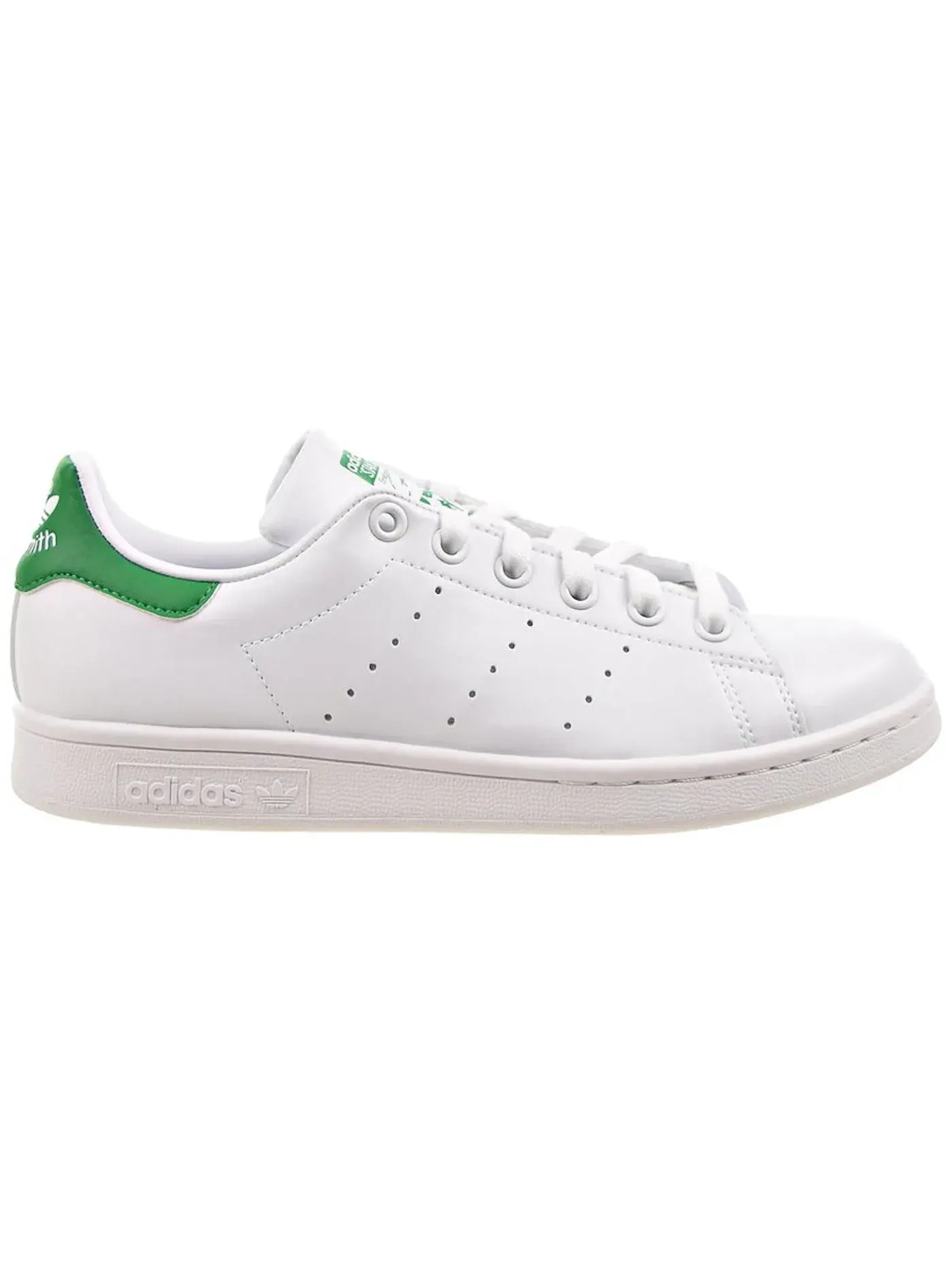 Женские кроссовки классические Adidas Stan Smith — изображение 1 из 1, белый/зеленый/белый