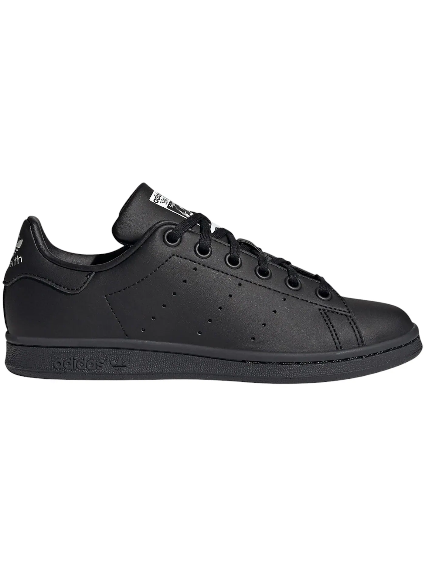 Детские кроссовки Lifestyle с моделью Adidas Stan Smith Adidas — изображение 1 из 1, черный черный белый