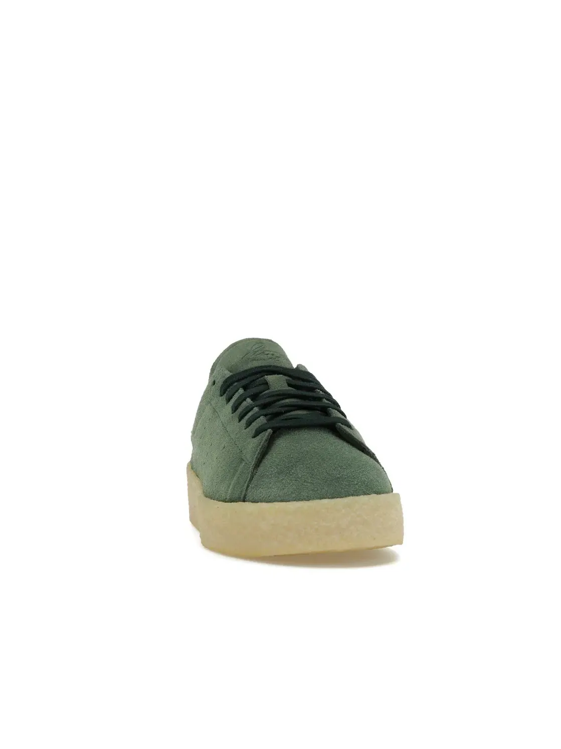 Мужские кроссовки с длинным язычком Adidas Stan Smith Crepe — изображение 2 из 4, зеленый зеленый