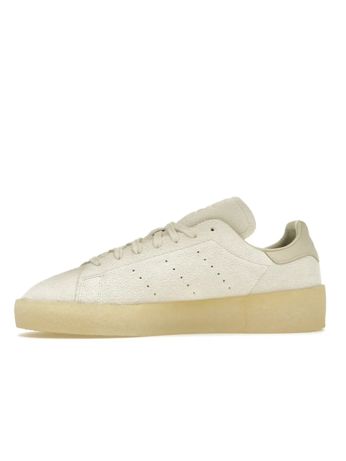 Мужские кроссовки Lifestyle Stan Smith Crepe Adidas — изображение 3 из 4, белый/кремовый белый