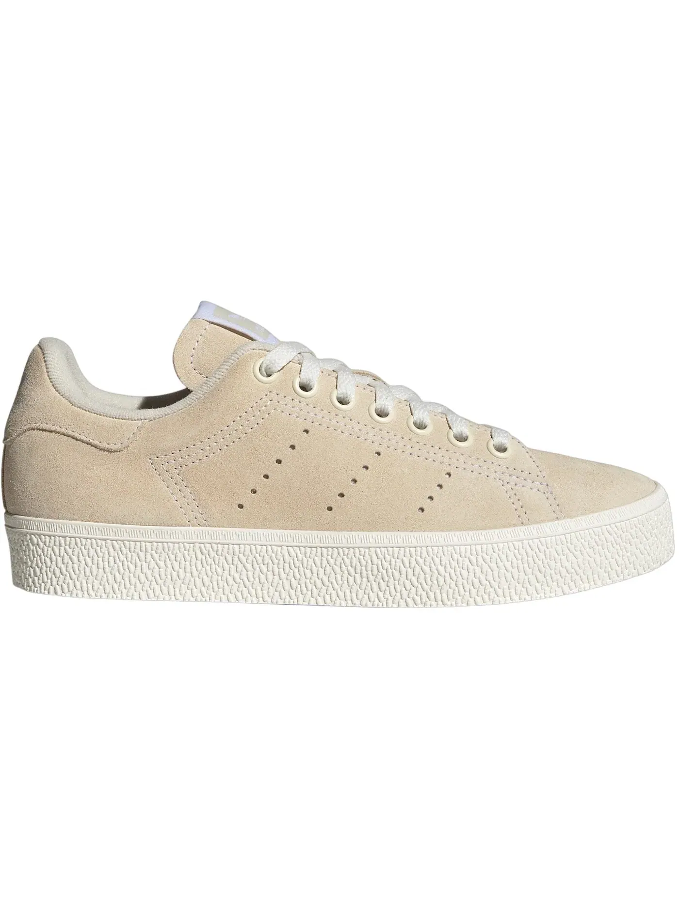 Женские кроссовки с перфорацией Adidas Stan Smith CS — изображение 1 из 1, белый/белый/белый