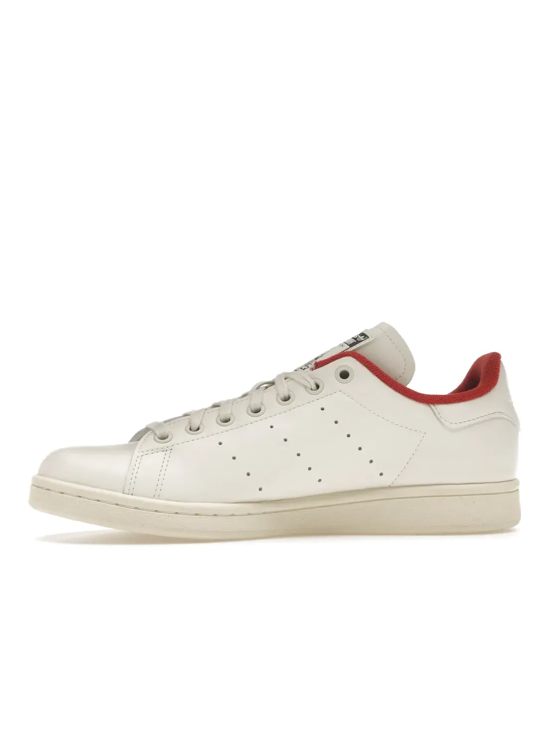 Мужские кеды с принтом Adidas Stan Smith — изображение 3 из 4, кремовый белый//черный