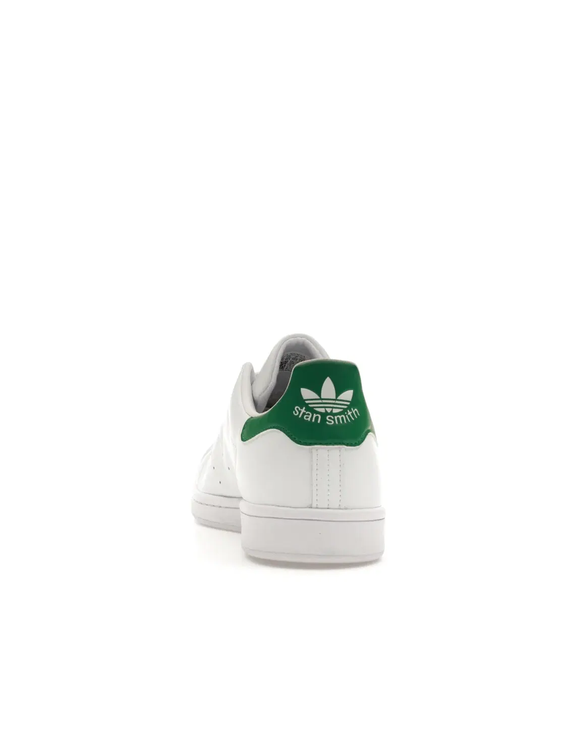 Мужские кроссовки с перфорированными полосками Adidas Stan Smith Forever — изображение 4 из 4, белый белый зеленый