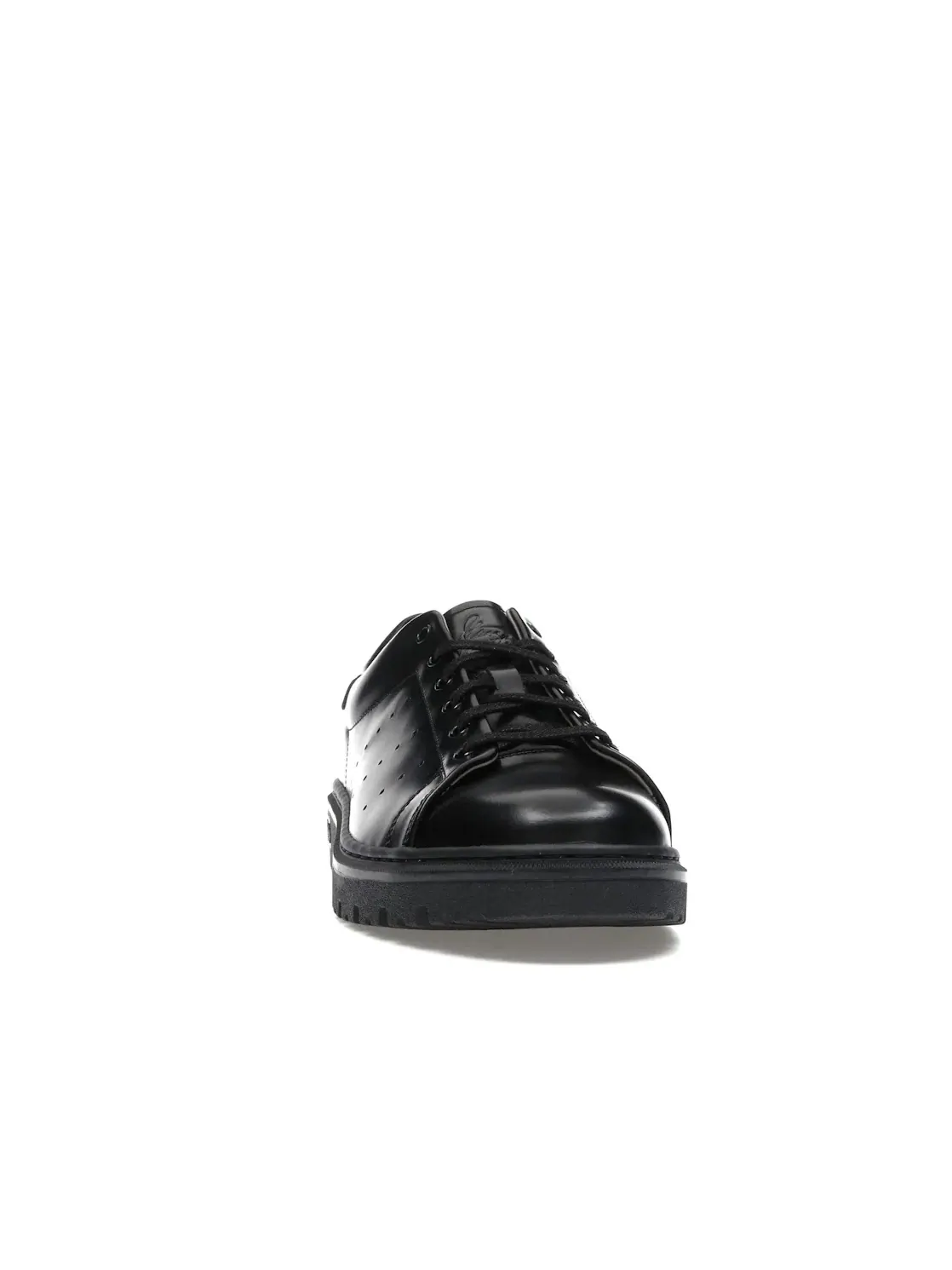 Мужские кроссовки Lifestyle с принтом Adidas Stan Smith — изображение 2 из 4, черный/черный/бежевый
