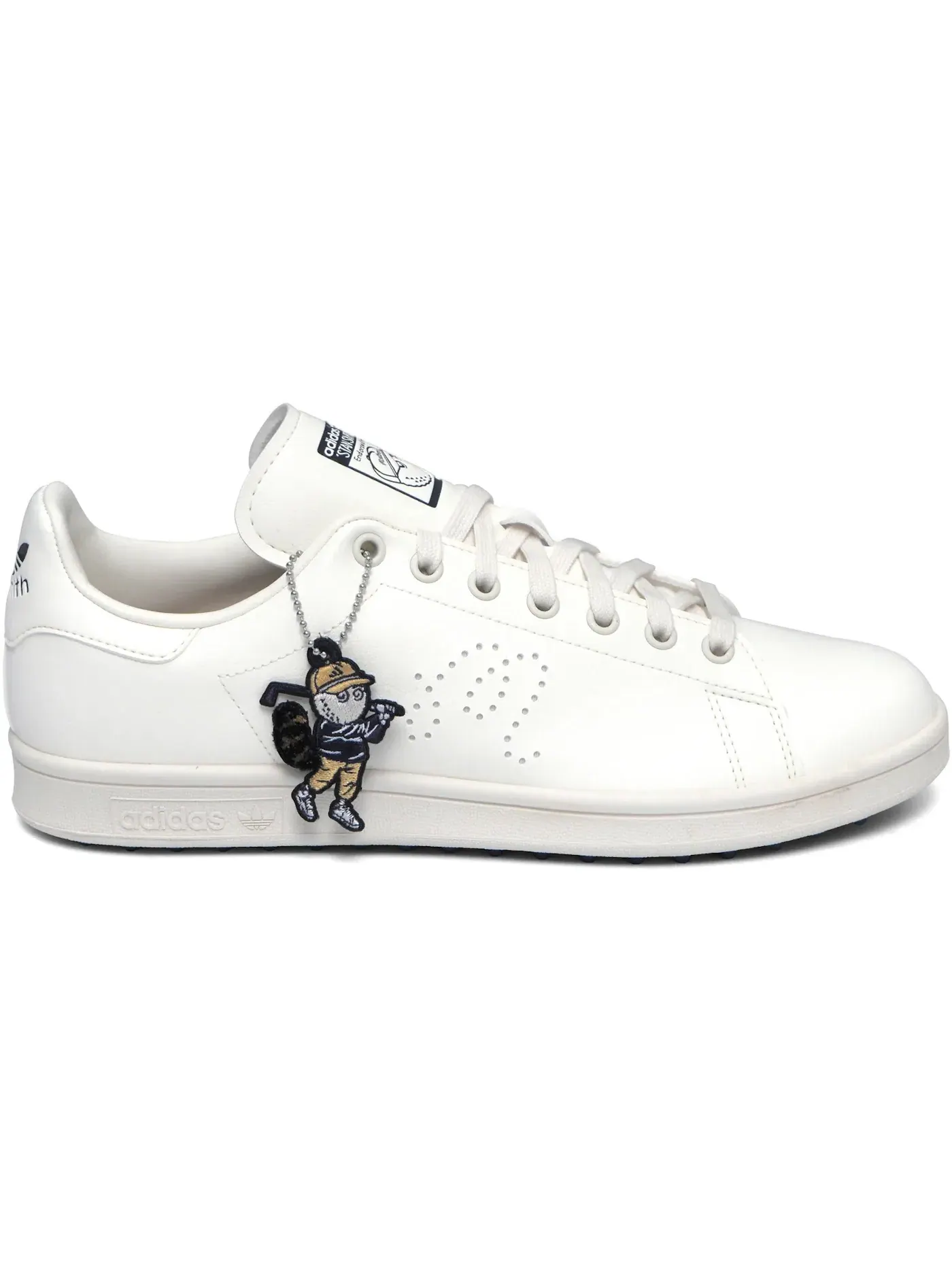 Мужские кроссовки для гольфа Adidas Stan Smith Golf Spikeless — изображение 1 из 1, белый/белый/темно-синий