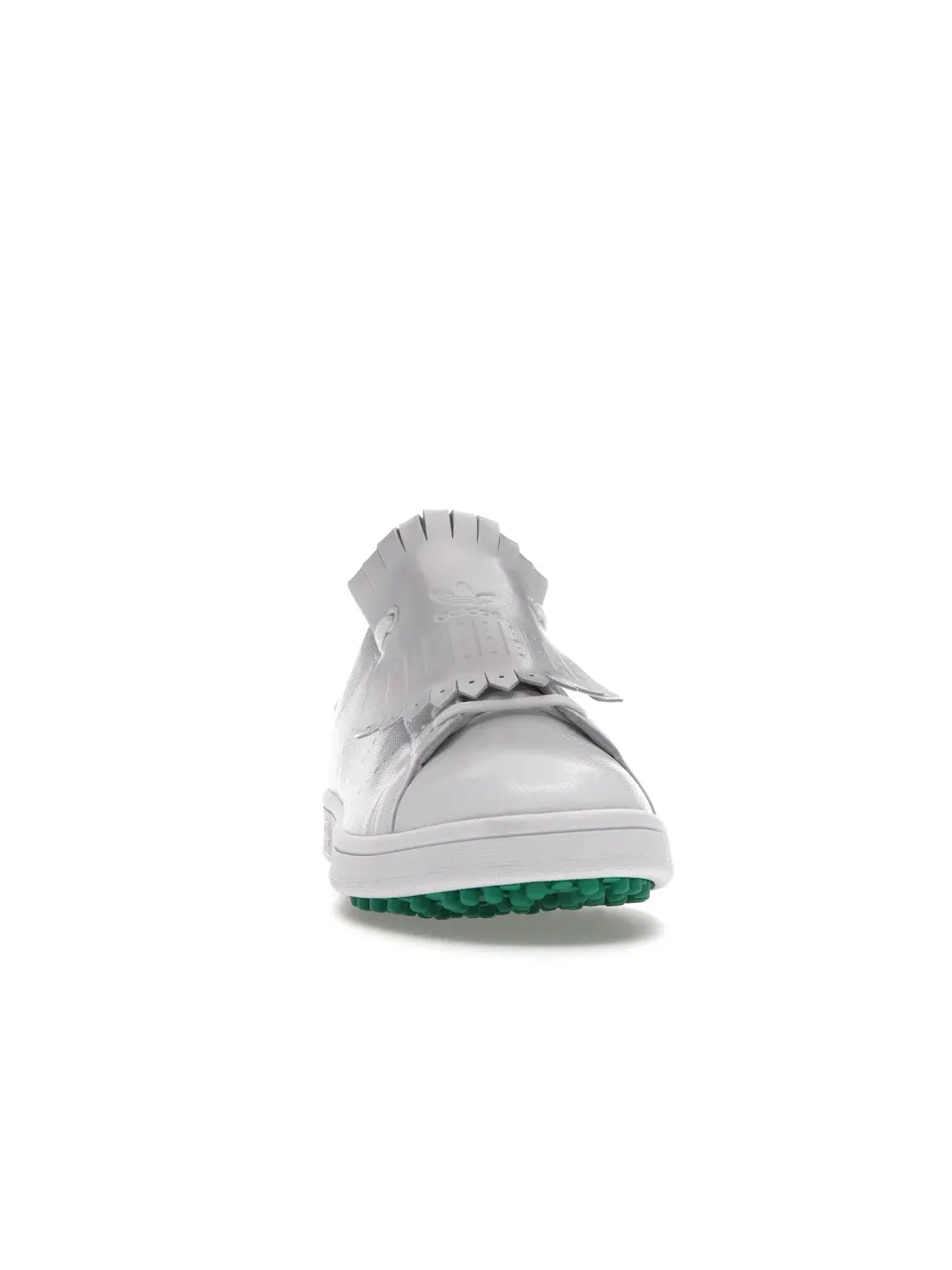 Мужские кроссовки без шипов с классическим дизайном Adidas Stan Smith Golf Spikeless — изображение 2 из 4, белый/зеленый