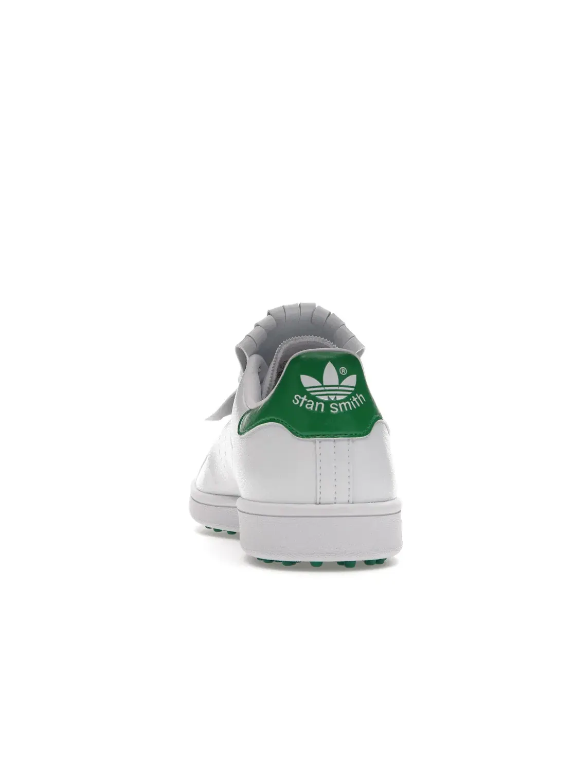 Мужские кроссовки без шипов с классическим дизайном Adidas Stan Smith Golf Spikeless — изображение 4 из 4, белый/зеленый