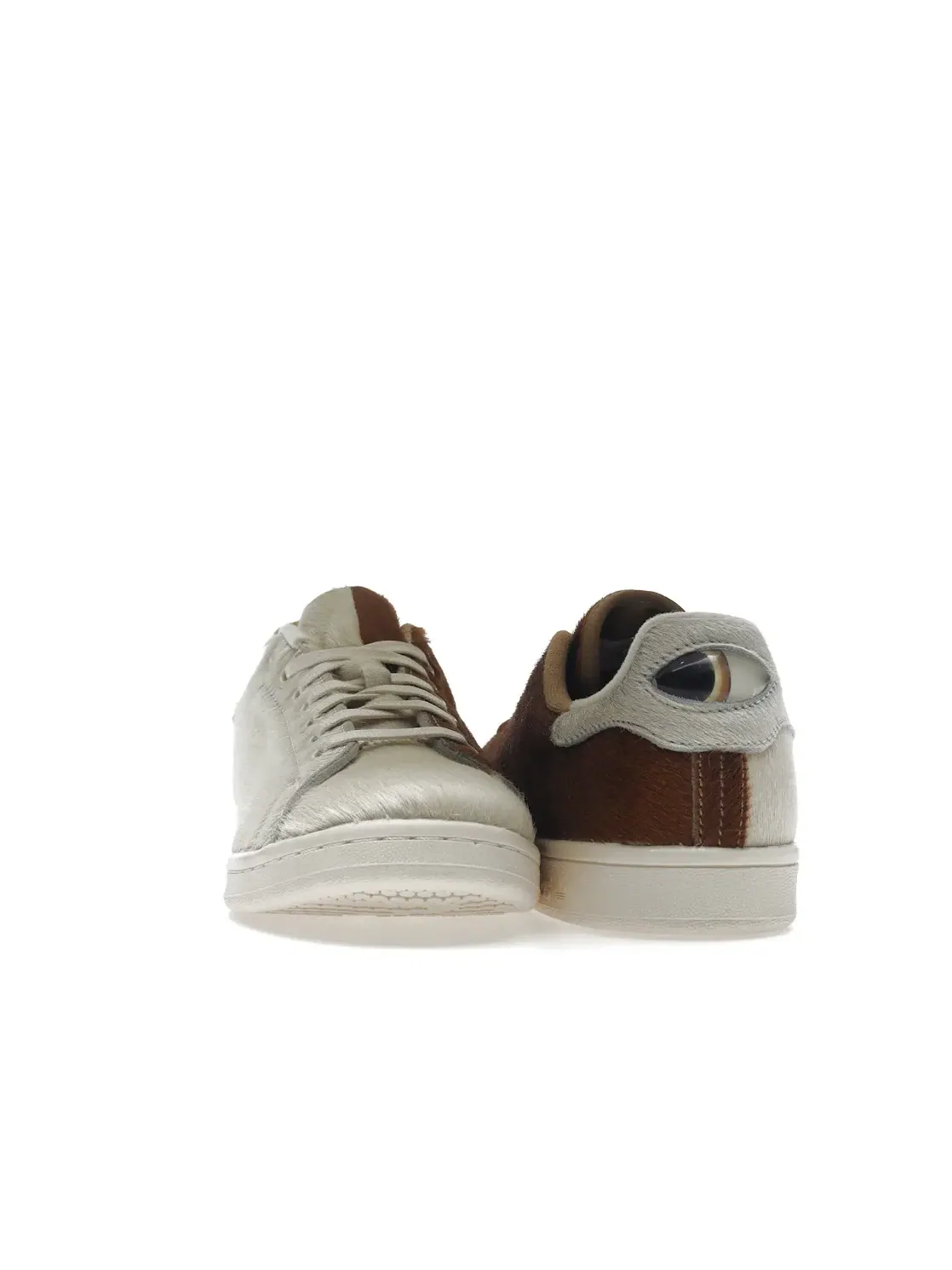 Мужские кроссовки с мехом Stan Smith Gore-Tex Adidas — изображение 2 из 4, кремовый коричневый