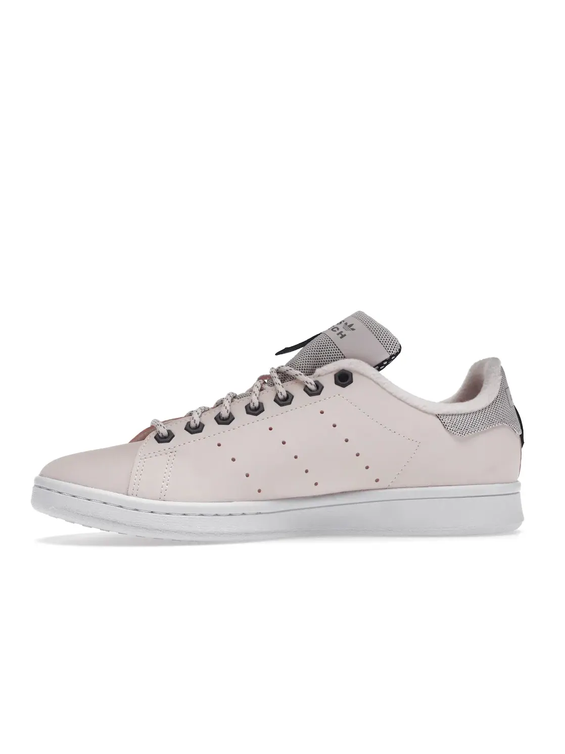 Женские кроссовки с низким профилем Adidas Stan Smith — изображение 3 из 4, розовый/зеленый