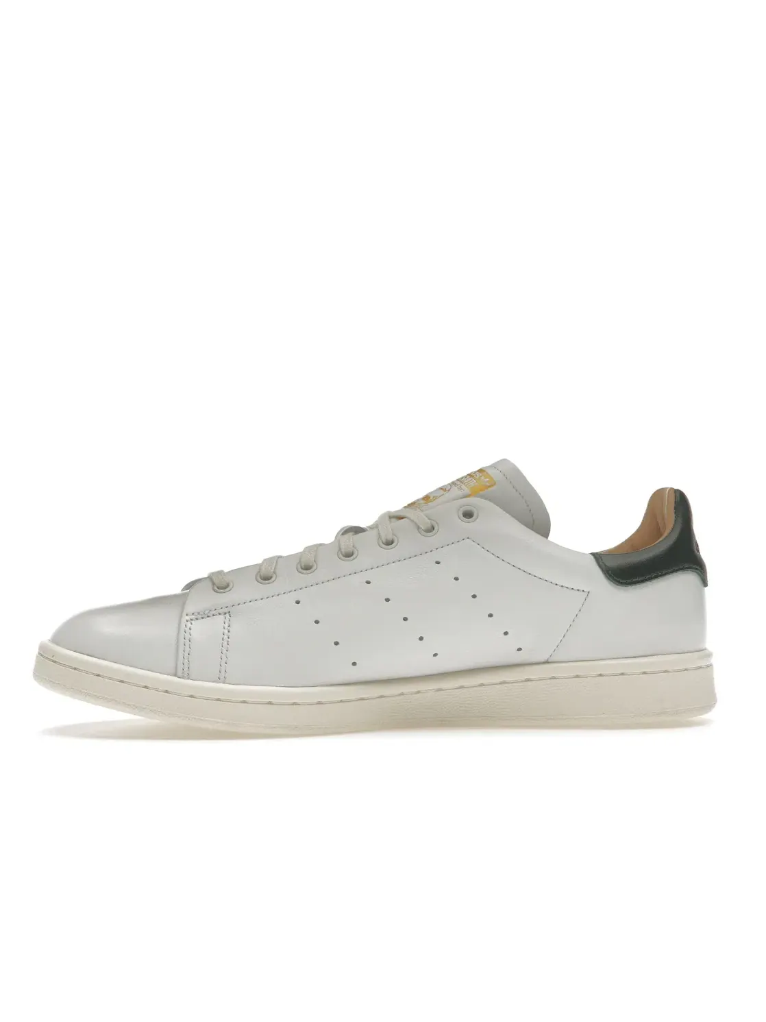 Мужские кроссовки с замшевыми вставками Adidas Stan Smith Lux — изображение 3 из 4, белый кремовый белый