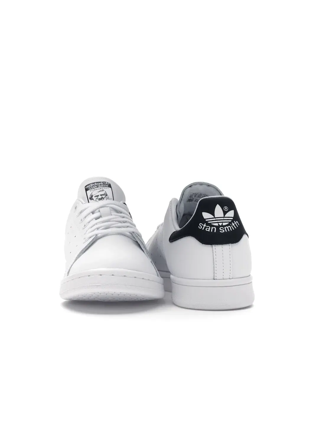 Мужские кроссовки с принтом Stan Smith Adidas — изображение 4 из 4, белый черный белый