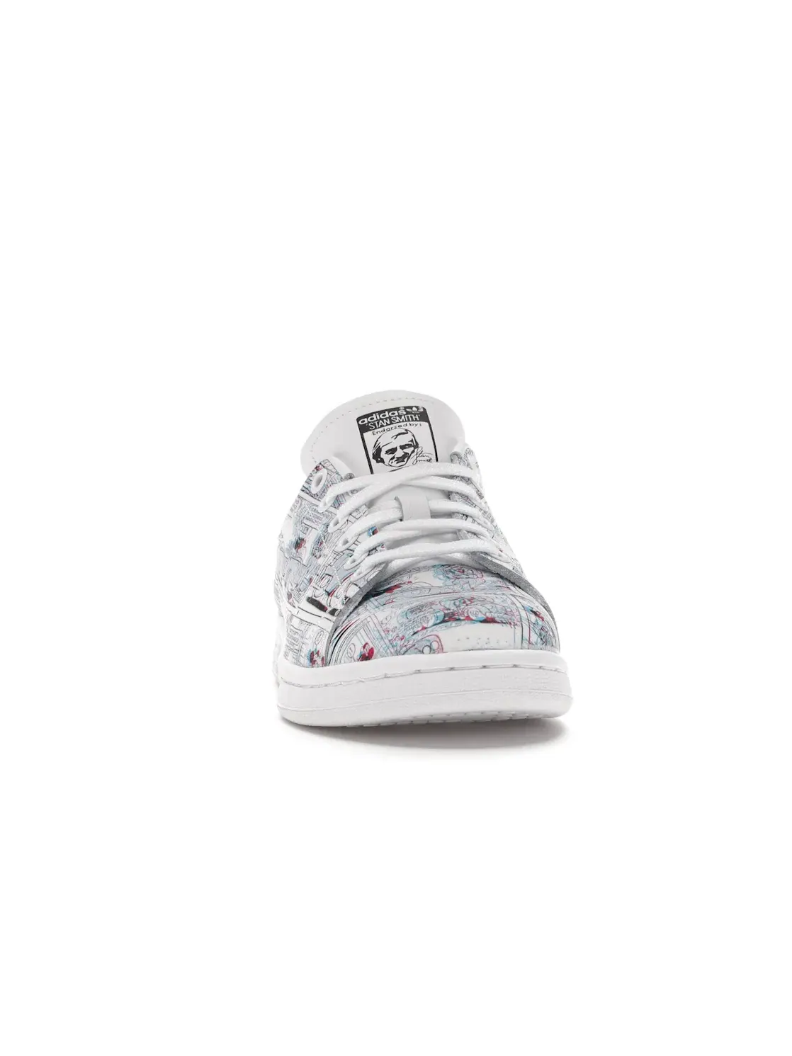 Мужские кроссовки с принтом Adidas Stan Smith Adidas — изображение 2 из 4, белый/черный/белый