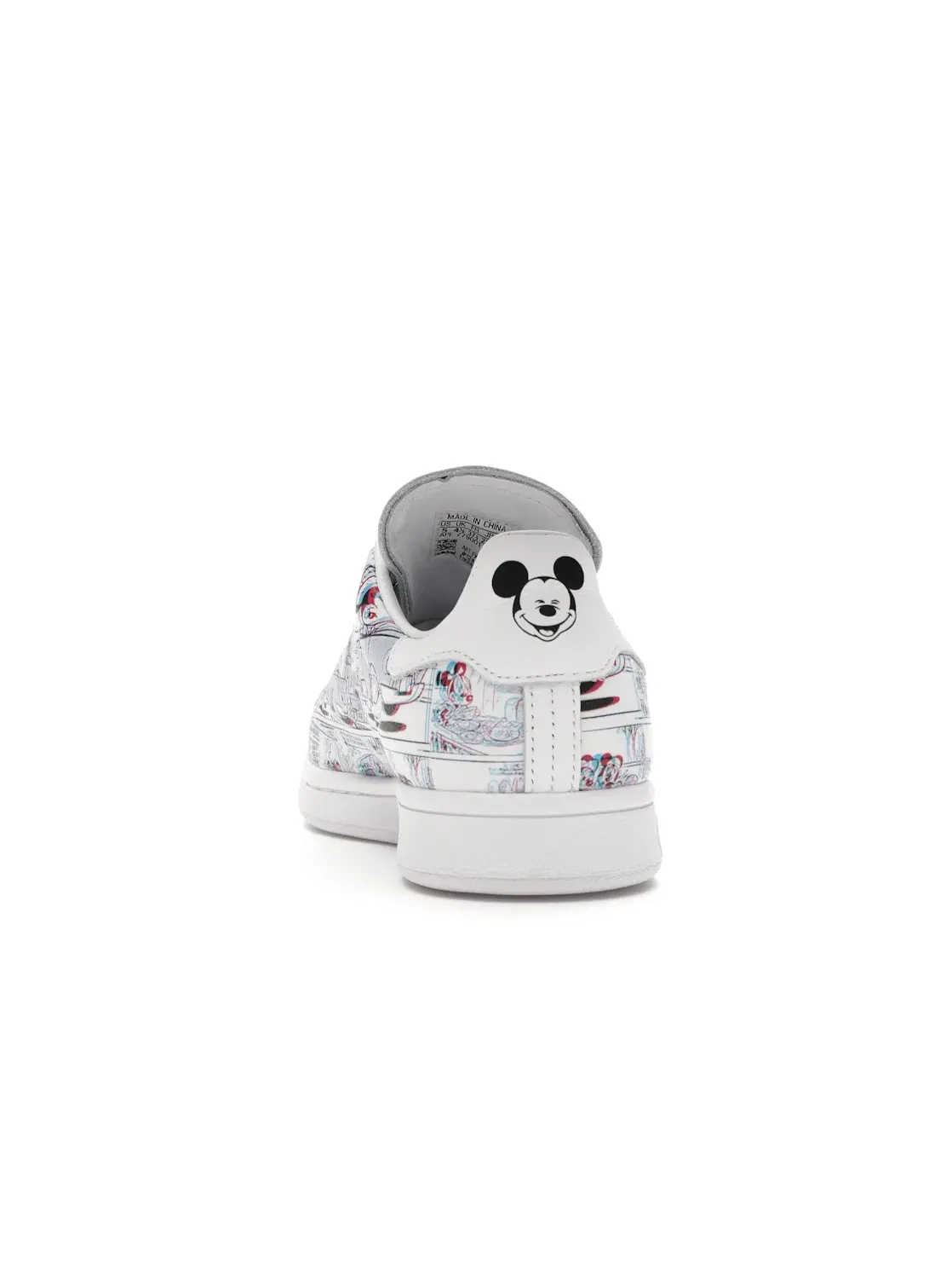 Мужские кроссовки с принтом Adidas Stan Smith Adidas — изображение 4 из 4, белый/черный/белый