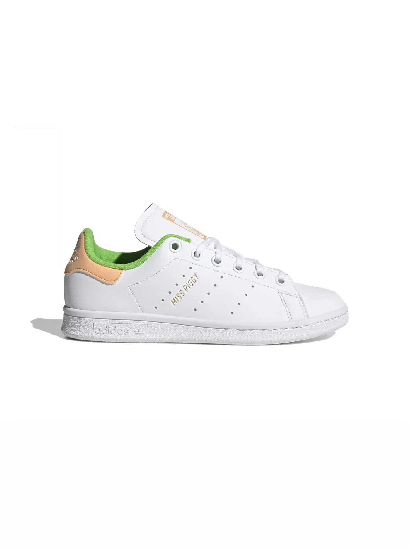 Детские кроссовки с принтом Adidas Stan Smith — изображение 1 из 1, белый