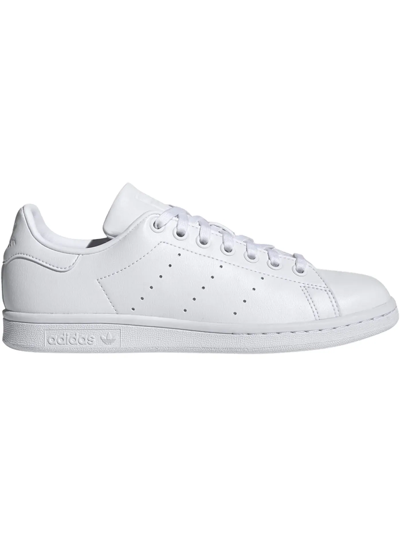 Женские кроссовки с перфорированным верхом Adidas Stan Smith Primegreen — изображение 1 из 1, белый черный белый