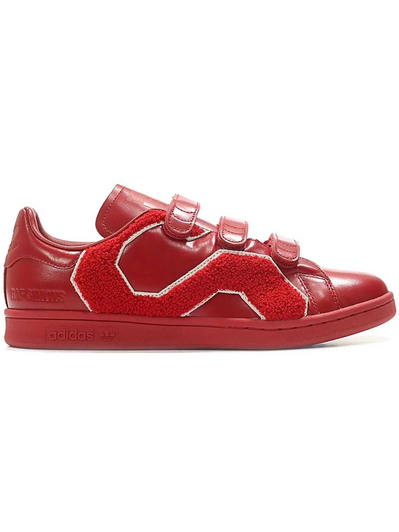 Мужские кроссовки для повседневной носки Adidas Stan Smith — изображение 1 из 1, красный
