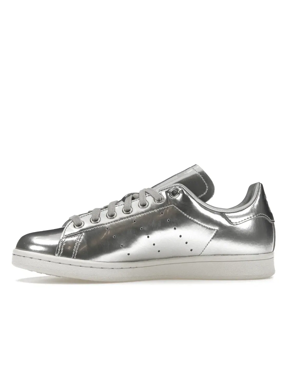 Женские кроссовки классические Adidas Stan Smith — изображение 3 из 4, белый белый фиолетовый