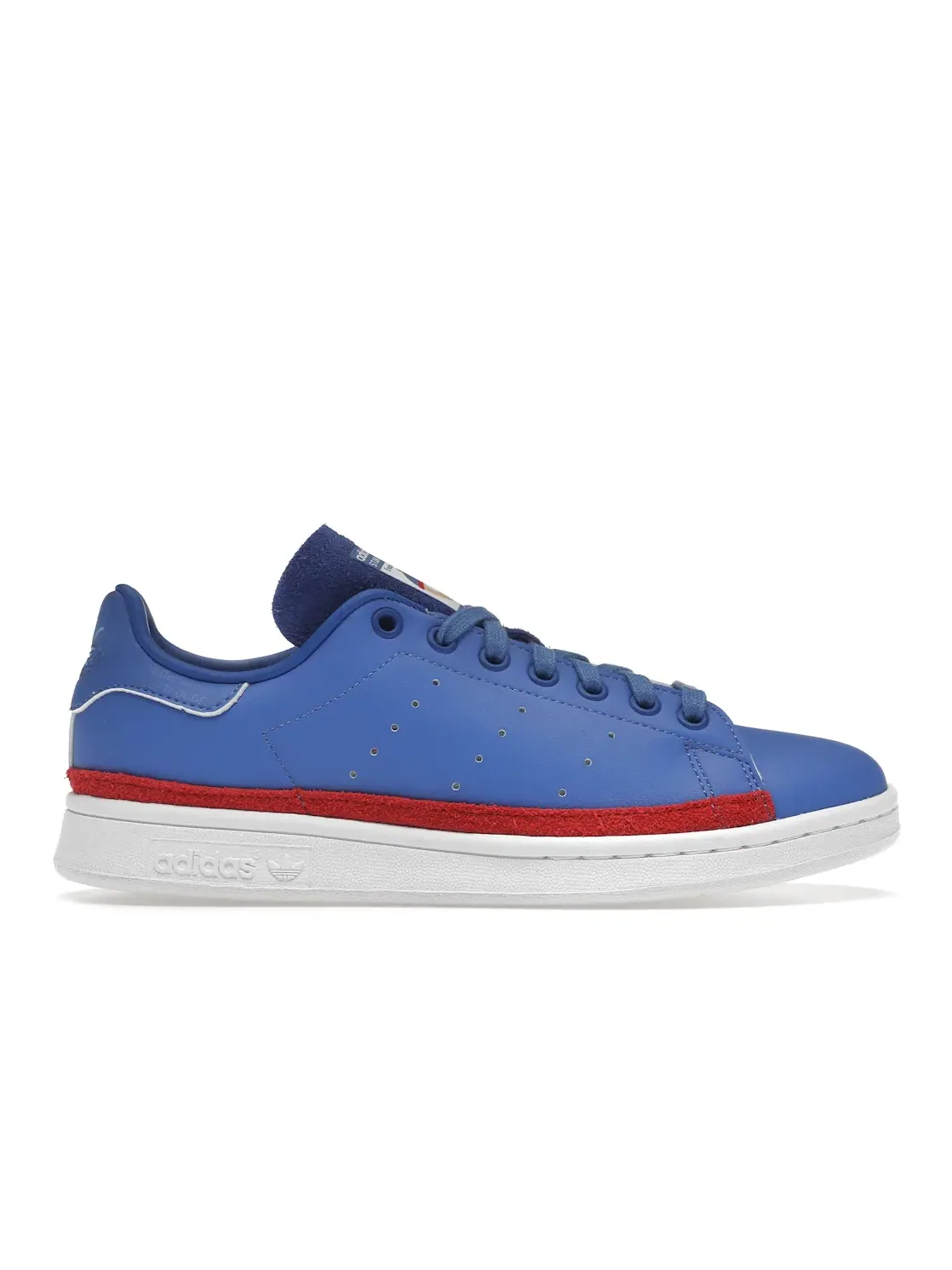 Мужские кроссовки с принтом Adidas Stan Smith — изображение 1 из 4, синий/красный/белый