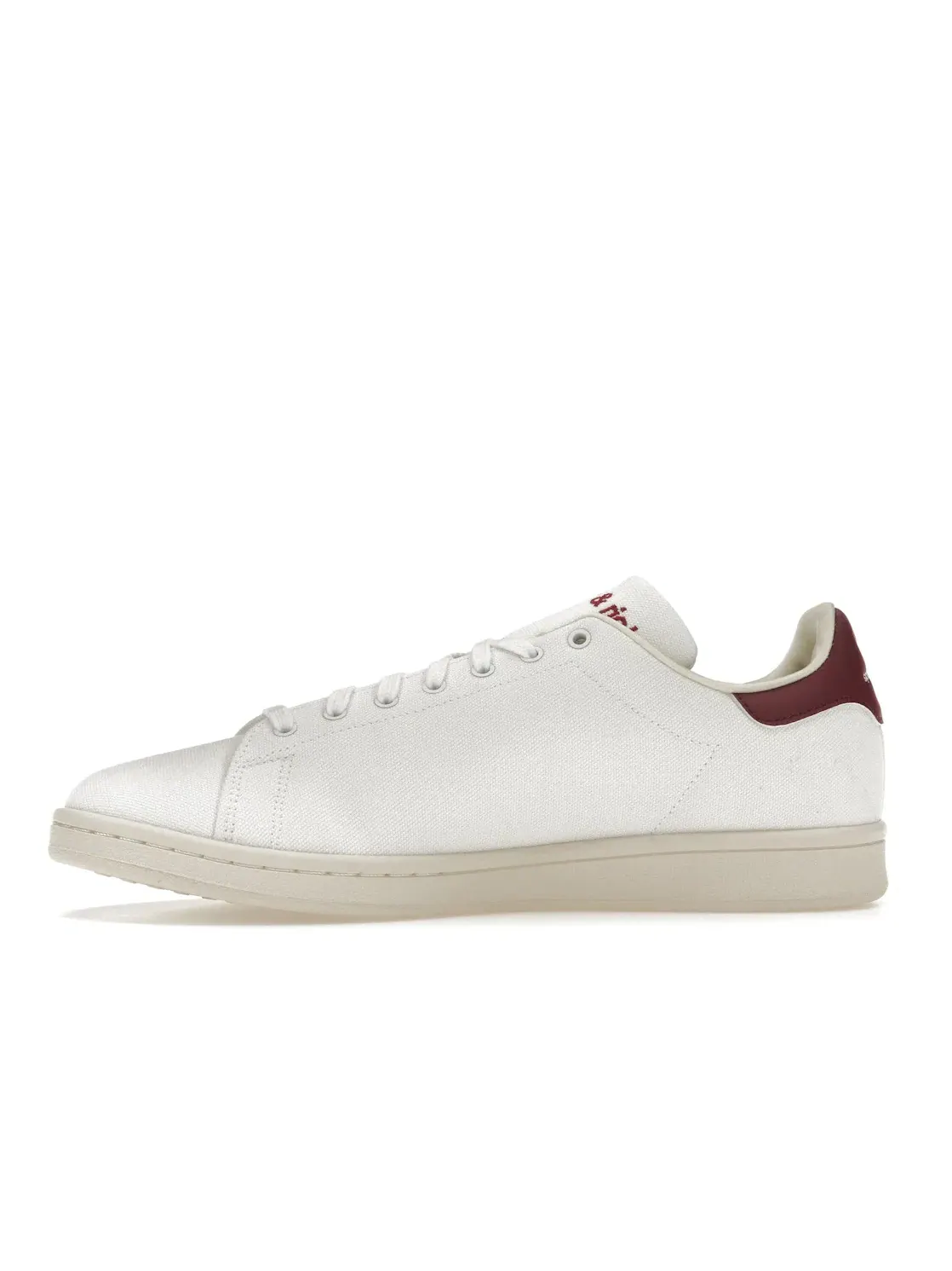 Мужские кроссовки Lifestyle Adidas Stan Smith — изображение 3 из 4, белый/бордовый/белый