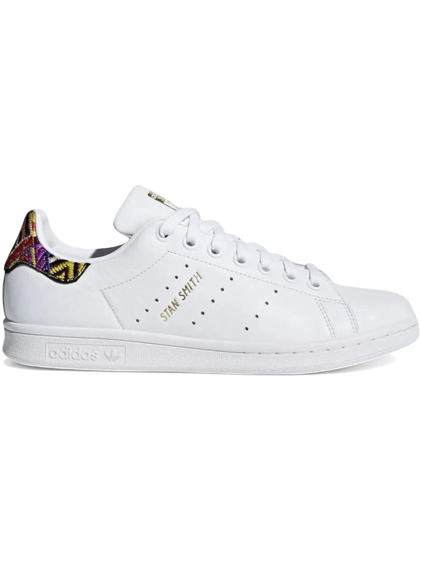 Женские кроссовки Lifestyle с принтом Passinho Adidas Stan Smith — изображение 1 из 1, белый